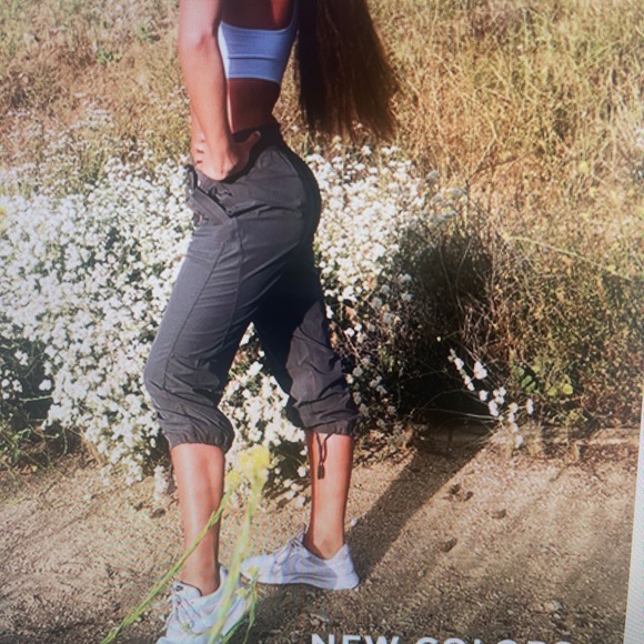 RBX Pants - Cargo capri pants women’s,cinching drawstrings,skimming,lightweight,acti…